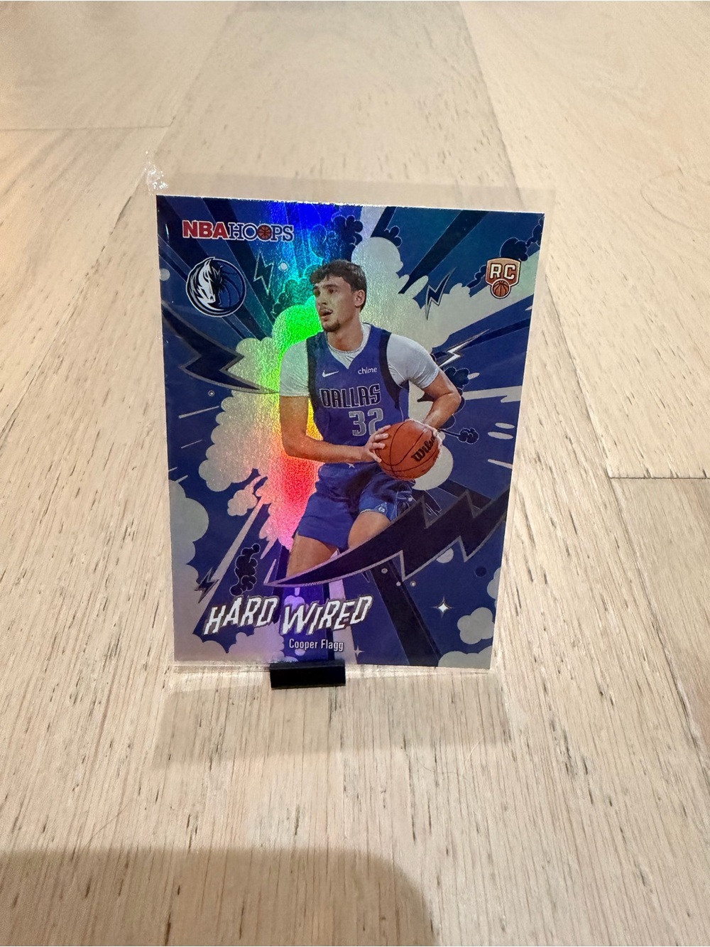 2025-26 Topps NBA hoops Cooper Flagg Hard Wired Refractor RC